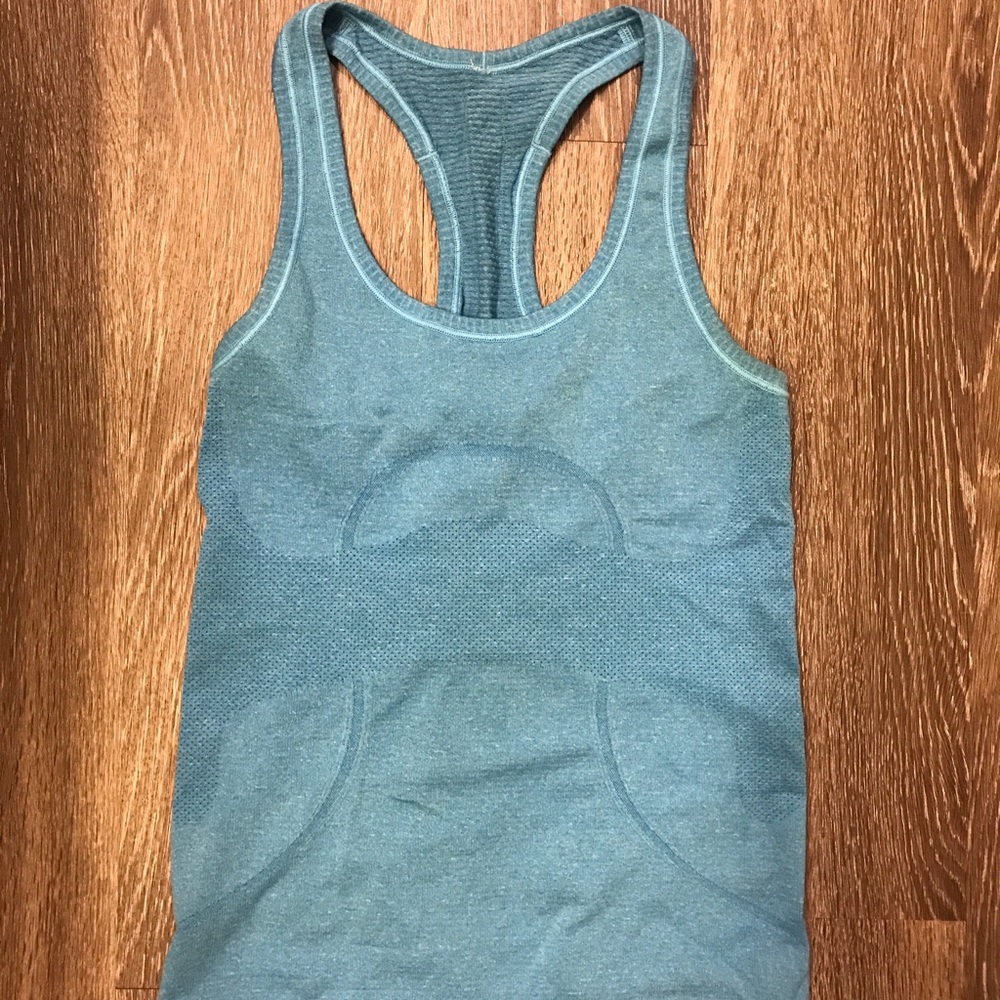 Lululemon blue tank top